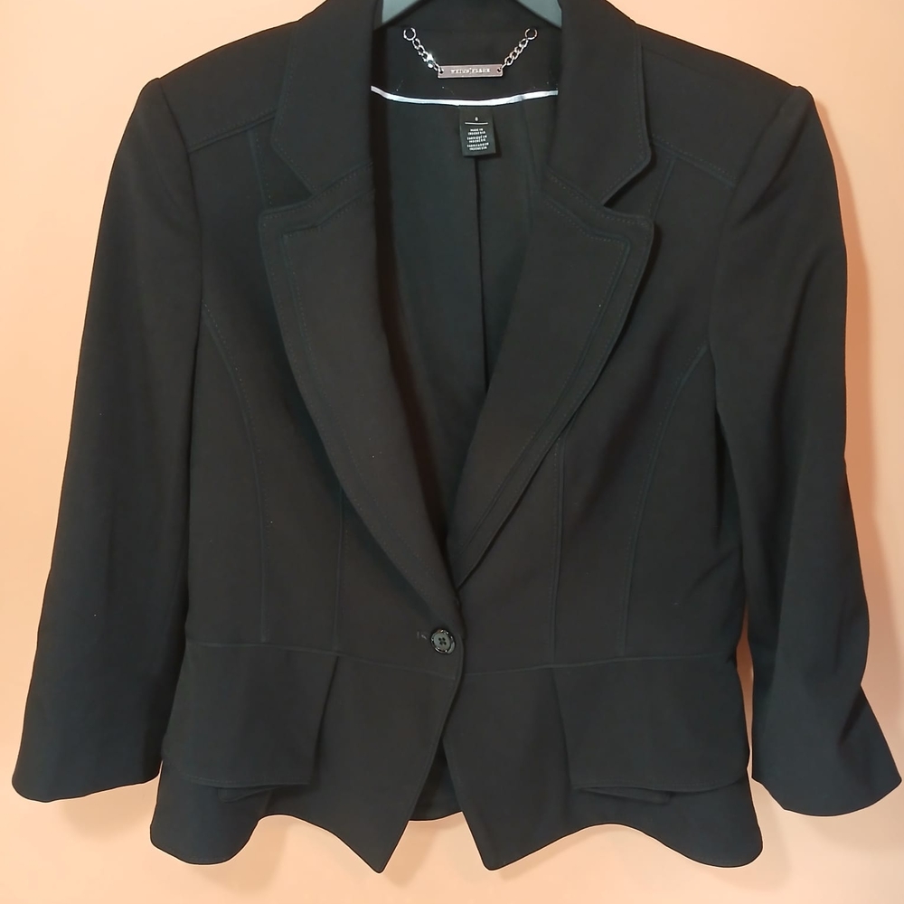 NWOT Black Blazer Tailored Suit Jacket